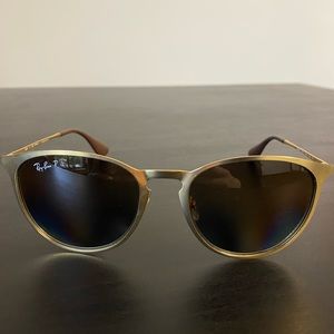 Ray-Ban Gold Metal Erika